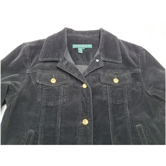 Lauren jeans co. Corduroy jacket size L - Picture 7 of 13